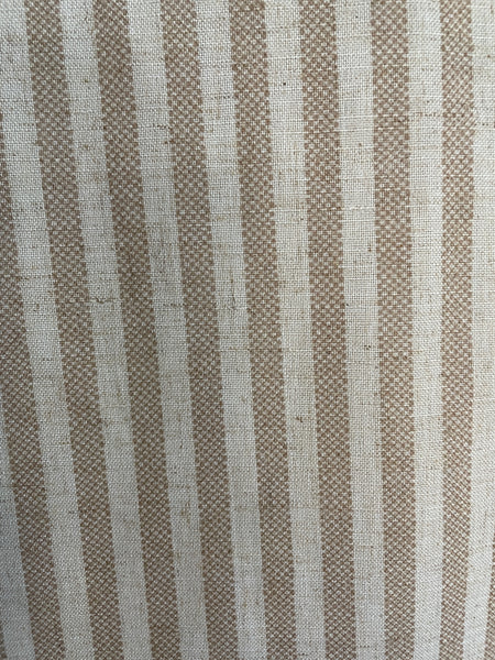 Nutmeg Striped French Door Curtain - 1 Panel