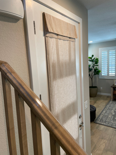 Nutmeg Striped French Door Curtain - 1 Panel