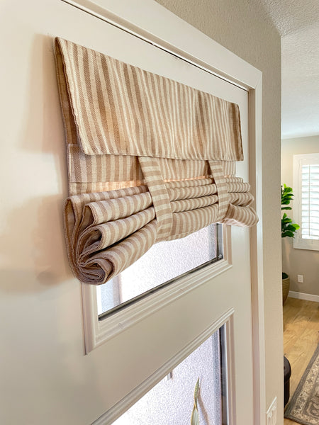 Nutmeg Striped French Door Curtain - 1 Panel