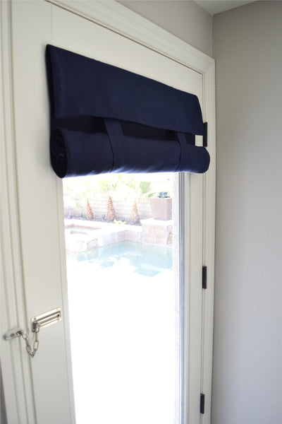 Navy French Door Curtain 1 panel
