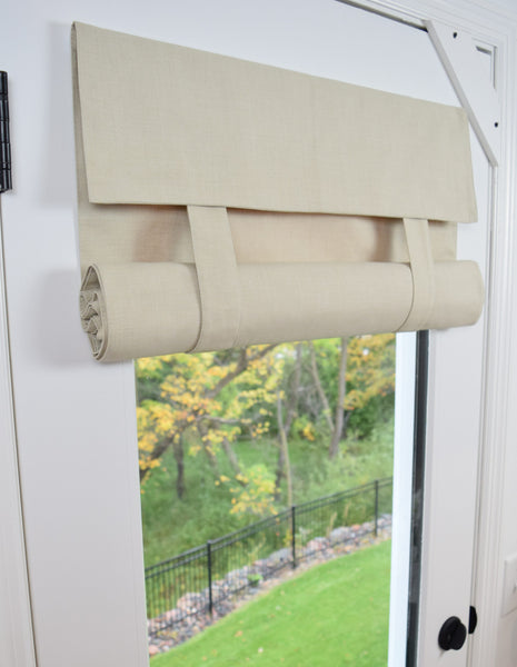 Tan 25x70 French Door Curtain Washable 1 panel