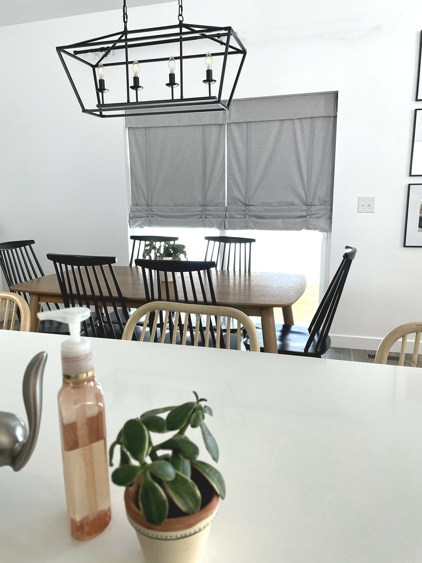 Light Gray Cascade Camalay® Curtain for Sliding Glass Doors 1 panel