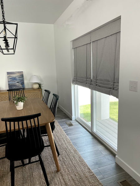 Light Gray Cascade Camalay® Curtain for Sliding Glass Doors 1 panel