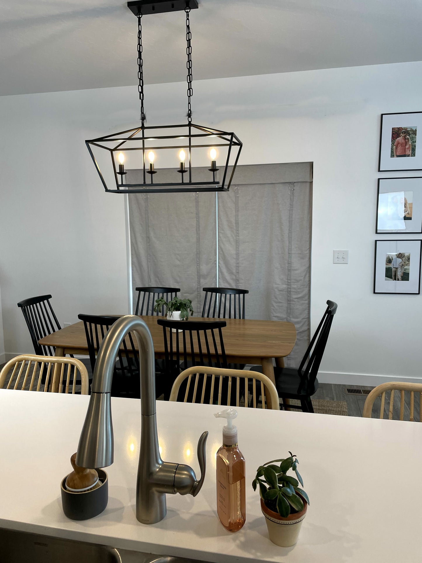 Light Gray Cascade Camalay® Curtain for Sliding Glass Doors 1 panel