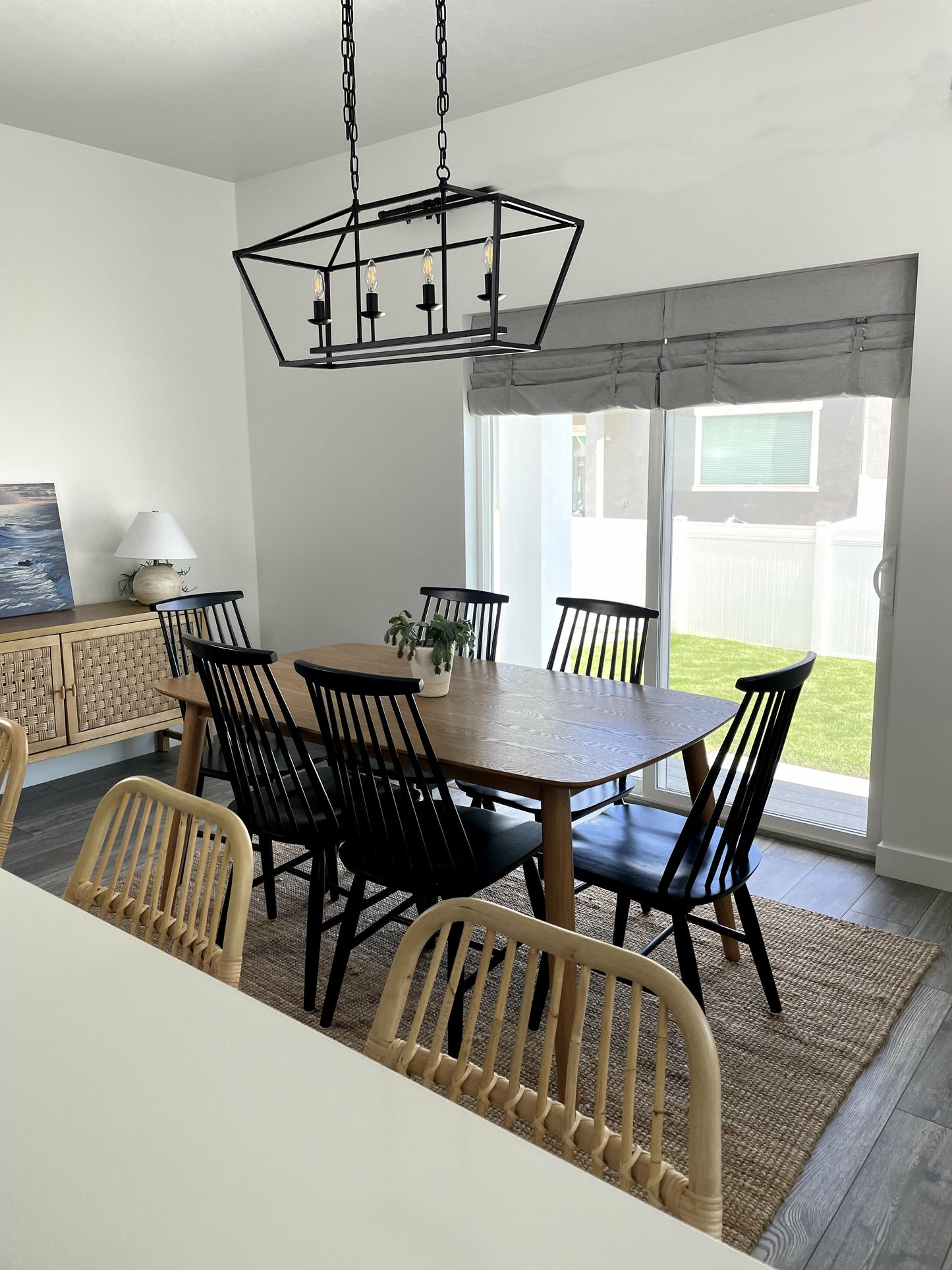 Light Gray Cascade Camalay® Curtain for Sliding Glass Doors 1 panel