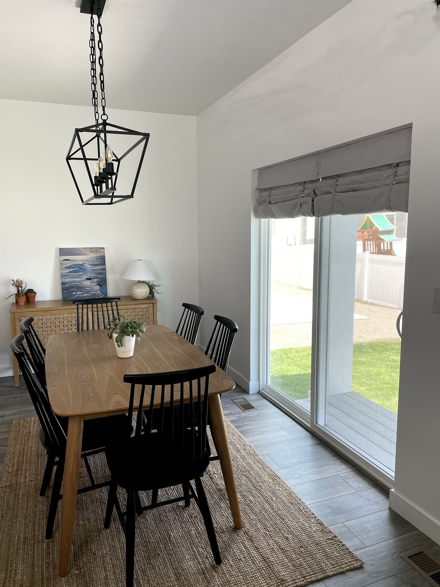 Light Gray Cascade Camalay® Curtain for Sliding Glass Doors 1 panel