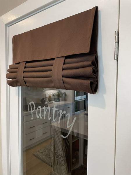 Brown Chocolate French Door Curtain 1 panel