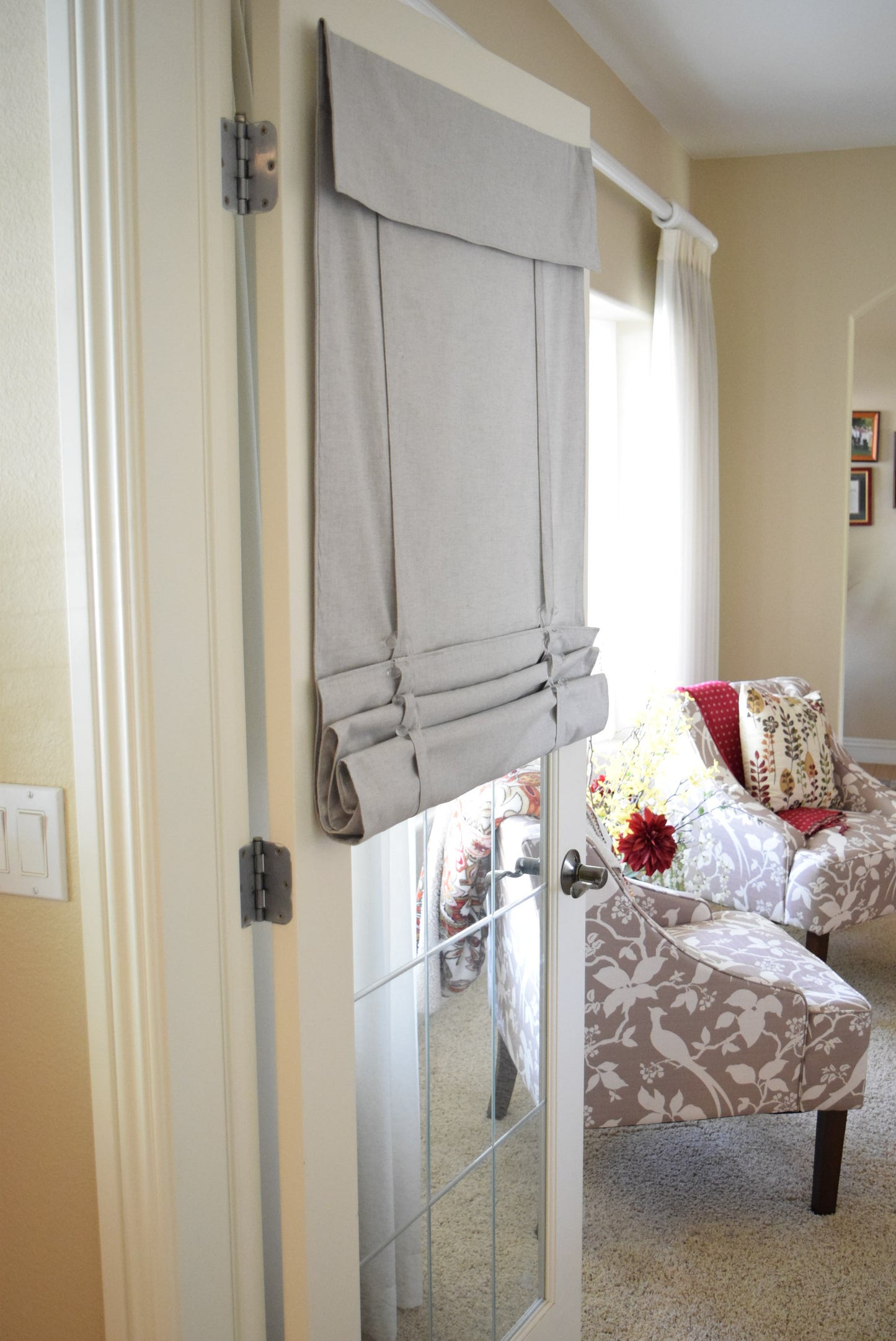 Light Gray Cascade Camalay® Curtain 1 panel