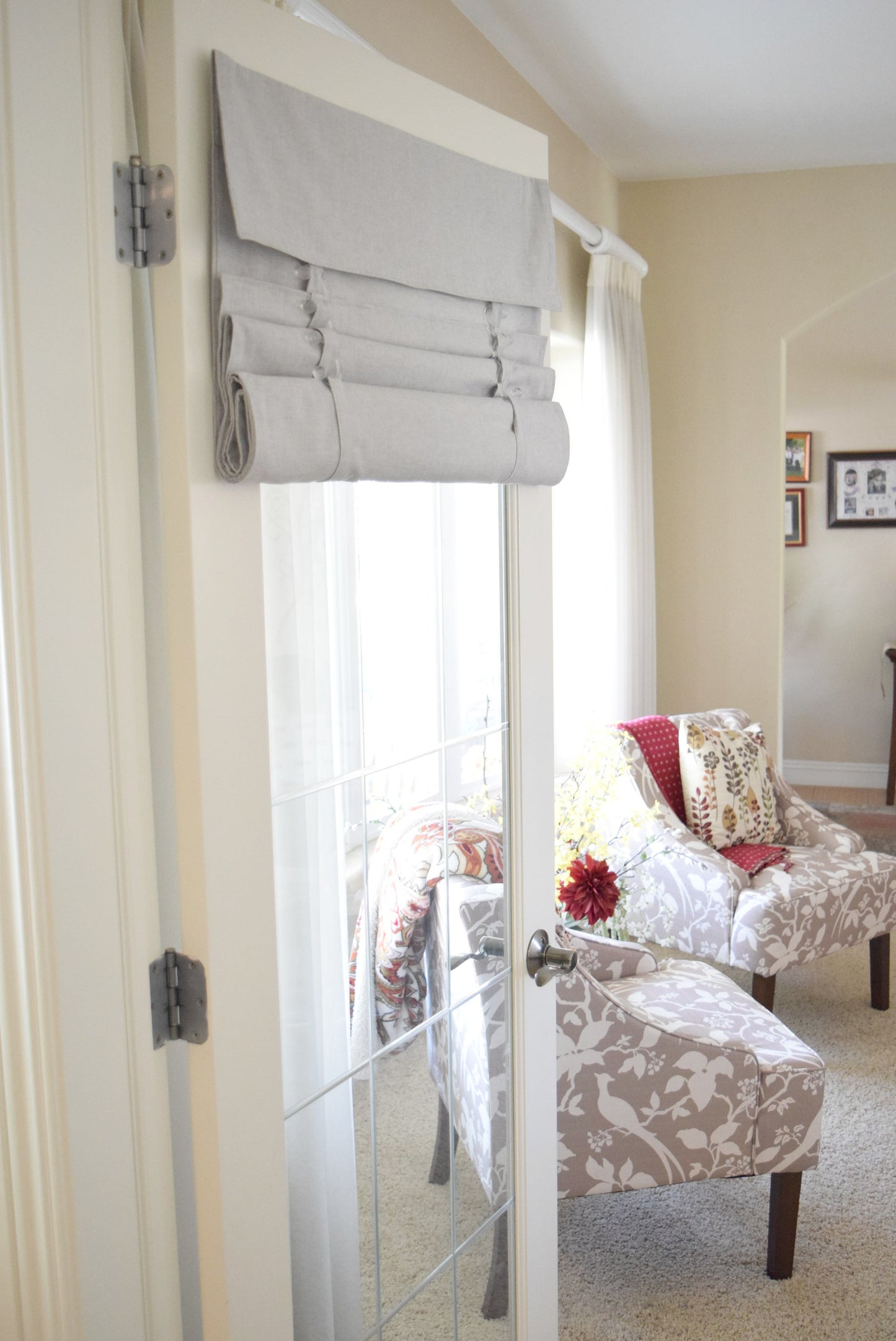 Light Gray Cascade Camalay® Curtain 1 panel