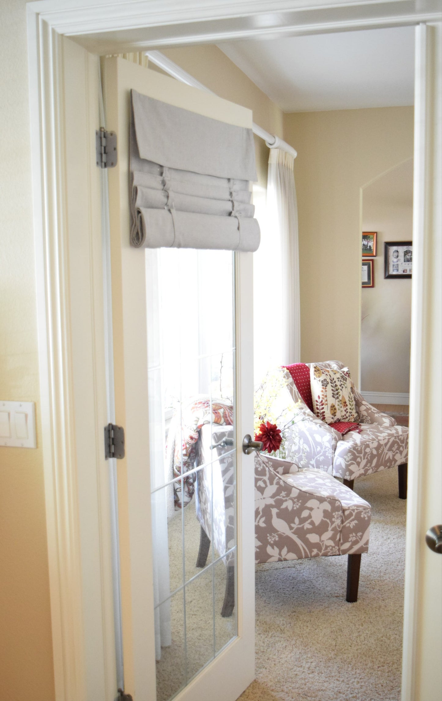 Light Gray Cascade Camalay® Curtain 1 panel
