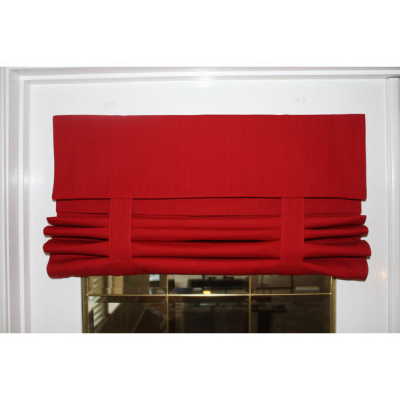 Red French Door Curtain - Dani Designs Co